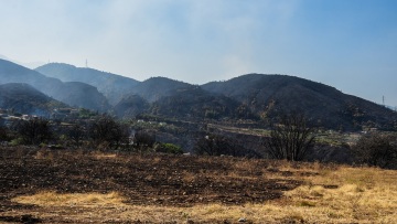 Διάσπαρτες εστίες σε Χίο και Πάτρα: Ισχυρές πυροσβεστικές δυνάμεις για τυχόν αναζωπυρώσεις