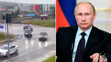 Ο Πούτιν καθ’ οδόν για το κρίσιμο τετ α τετ με τον Τραμπ - Δείτε την αυτοκινητοπομπή με τα θωρακισμένα οχήματα