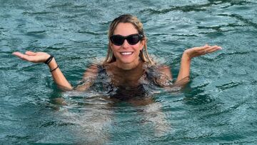 Δούκισσα Νομικού: Οι βουτιές της στη βροχή - «Μετά έρχεται πάντα το ουράνιο τόξο», γράφει