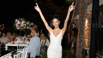 Η Αλεξάνδρα Νίκα δημοσίευσε νέες φωτογραφίες από τον γάμο της με τον Κωνσταντίνο Αργυρό