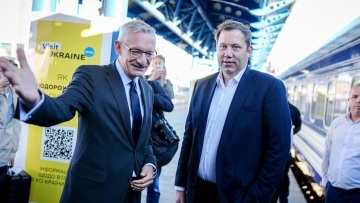 Πόλεμος στην Ουκρανία: Η Γερμανία θα συμμετάσχει στις εγγυήσεις ασφαλείας, είπε από το Κίεβο ο αντικαγκελάριος