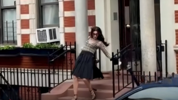 Αν Χάθαγουεϊ: Απρόοπτο στα γυρίσματα του «Ο Διάβολος φοράει Prada 2» - Η ηθοποιός έπεσε από σκάλα