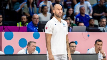 Σπανούλης: «Ιστορικό το ότι ακούστηκε μόνο ένας Εθνικός ύμνος, ήταν στο πλάνο μας να ξεκουραστεί ο Γιάννης»