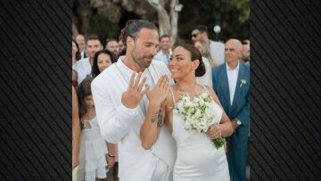 Η Ευρυδίκη Βαλαβάνη και ο Γρηγόρης Μόργκαν συμπλήρωσαν έναν χρόνο παντρεμένοι - Η ανάρτηση της αθλητικογράφου
