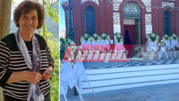 Θλίψη στην κηδεία της 86χρονης που παρασύρθηκε από μηχανή στην Πάτρα - «Πού είναι η γιαγιά;» ρωτάει η 7χρονη που σώθηκε