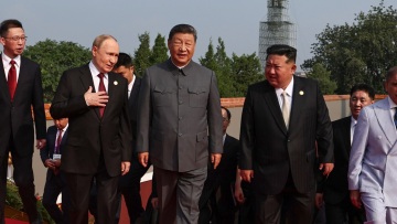 H απάντηση του Κρεμλίνου στα περί «συνωμοσίας» Πούτιν-Κιμ-Σι από τον Τραμπ: Ελπίζουμε να ειρωνευόταν