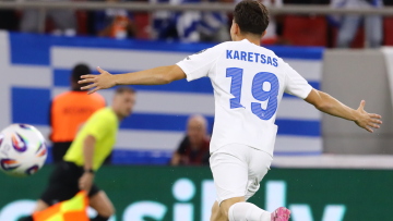 Απίθανος Καρέτσας - Σκόραρε μόλις στο 3' του αγώνα της Ελλάδας με τη Λευκορωσία - Δείτε το γκολ 