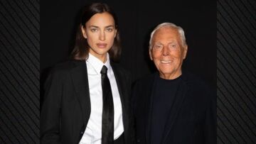 Η Ιρίνα Σάικ αποχαιρετά τον Τζόρτζιο Αρμάνι: «Νιώθω τόσο τυχερή που δούλεψα μαζί σου»