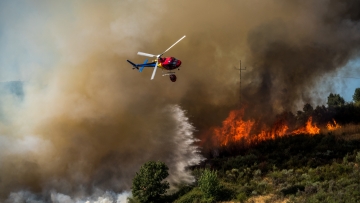 Οι δασικές πυρκαγιές επιδεινώνουν την ποιότητα του αέρα ακόμα και σε απόσταση χιλιάδων χιλιομέτρων