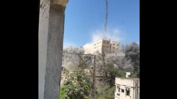 Ο ισραηλινός στρατός χτύπησε πολυώροφο κτίριο στο νοτιοδυτικό τμήμα της πόλης της Γάζας - Δείτε βίντεο