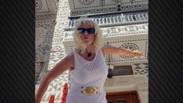 Στη Χίο η Ελεωνόρα Ζουγανέλη - «Η ομορφιά γεννιέται στη συνύπαρξη και όχι από την ομοιομορφία», έγραψε