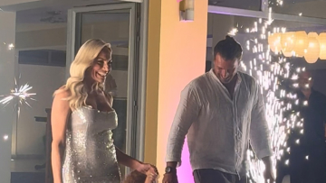 Η Ιωάννα Μαλέσκου και ο σύζυγός της βάφτισαν την κόρη τους - Δείτε φωτογραφίες