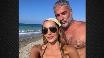 Η Δέσποινα Βανδή συνεχίζει τις διακοπές της στην Κρήτη με τον Βασίλη Μπισμπίκη
