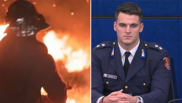 Η Φον ντερ Λάιεν τίμησε Έλληνες δασοκομάντος που πήγαν στις πυρκαγιές της Ισπανίας 