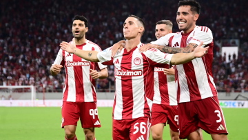 Ολυμπιακός - Πανσερραϊκός 5-0: Έκρυψαν την μπάλα στο 2ο μέρος οι πρωταθλητές με φοβερούς Ποντένσε, Ταρέμι - Δείτε τα γκολ 