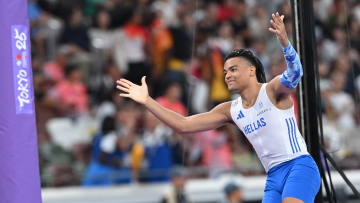 Καραλής μετά το ασημένιο μετάλλιο στο Τόκιο: «Έπεσα στο βυθό της θάλασσας και σηκώθηκα, είμαι περήφανος για τον εαυτό μου» - Βίντεο 