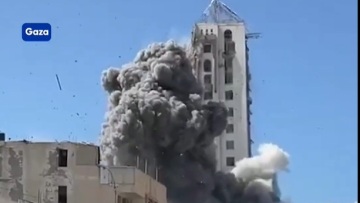 Γάζα: Ο ισραηλινός στρατός ισοπέδωσε το ψηλότερο κτίριο στην Πόλη της Γάζας - Δείτε βίντεο 