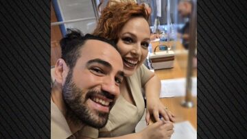 Γιάννης Σεβδικαλής σε Σοφία Κουρτίδου: Με κάνεις κάθε μέρα να ελπίζω σε έναν ομορφότερο κόσμο