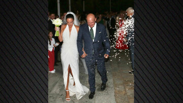 Παντρεύτηκαν Παύλος Βαρδινογιάννης και Κατερίνα Μπιρμπίλη στην Αγία Μαρίνα στην Εκάλη, δείτε φωτογραφίες και βίντεο