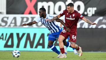 Ατρόμητος - ΑΕΛ 1-1: Οι «βυσσινί» των δέκα παικτών απέδρασαν με βαθμό από το Περιστέρι - Δείτε τα γκολ
