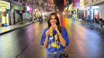 Η Ηλιάνα Παπαγεωργίου ταξίδεψε στη Σαγκάη - Τα στιγμιότυπα που μοιράστηκε 