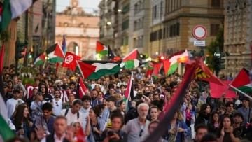 Διαδηλώσεις σε πολλές ιταλικές πόλεις για την αναχαίτιση του στολίσκου στη Γάζα από ισραηλινές δυνάμεις - Βίντεο 