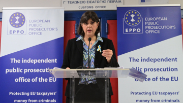 Κοβέσι: Η διαφθορά υπάρχει παντού, όχι μόνο στην Ελλάδα, άψογη η συνεργασία με τις ελληνικές αρχές - Τι είπε για ΟΠΕΚΕΠΕ και Τεμπη