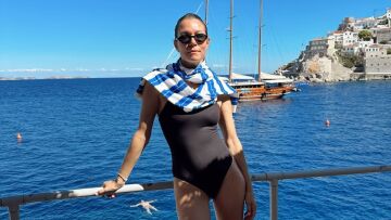 Βίκυ Καγιά: Φθινοπωρινή απόδραση στην Ύδρα - «Ευδαιμονία» έγραψε