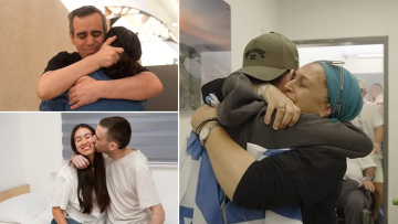 Στο σπίτι τους έπειτα από 738 ημέρες - Δείτε βίντεο και φωτογραφίες από την επιστροφή των Ισραηλινών ομήρων
