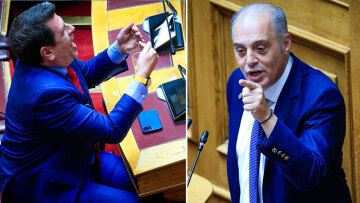 Επεισόδιο στη Βουλή μεταξύ Καιρίδη και Βελόπουλου: Φέρε τα λεφτά από τη Γερμανία - Δεν θα βγεις ούτε βουλευτής