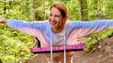 Στεφανία Γουλιώτη: Από τις ομορφότερες διαδρομές της ζωής μου, έγραψε για την απόδρασή της στην Παύλιανη
