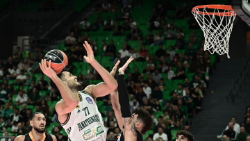 Με νταμπλ νταμπλ του Γιουρτσέβεν ο Παναθηναϊκός 91-70 τον Προμηθέα Πάτρας - Βίντεο 