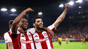 Ολυμπιακός - ΑΕΚ 2-0: Νίκη στο... ρελαντί με Ελ Κααμπί και Ταρέμι - Δείτε τα γκολ