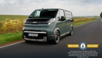 Το Kia PV5 κατέγραψε ρεκόρ αυτονομίας