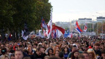 Σερβία: Στους δρόμους οι φοιτητές για την επέτειο του ενός έτους από την τραγωδία στο Νόβι Σαντ
