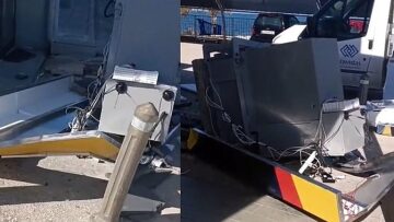 Άγνωστοι επιχείρησαν να διαρρήξουν ATM έξω από σούπερ μάρκετ στην Παλαιά Εθνική Οδό Κιάτου - Κορίνθου