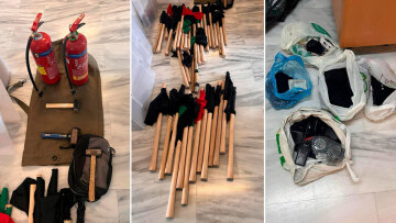 Έξι συλλήψεις για την επίθεση στον Βορίδη από την κατάληψη Ευαγγελισμός στην Κρήτη που εκκενώθηκε - Δείτε τι βρήκαν