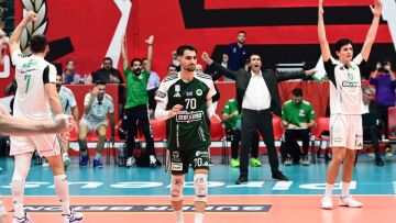 Volley League ανδρών: Ο Παναθηναϊκός με περίπατο, νίκησε 3-0 τον Ολυμπιακό στο Ρέντη