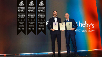 Τριπλή διάκριση για την Greece Sotheby’s International Realty στα European Property Awards 2025–2026