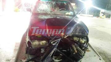 Απίστευτο τροχαίο στην Αχαΐα: Άνδρας έπεσε σε γκρεμό μετά από πρόσκρουση αυτοκινήτου σε δέντρο