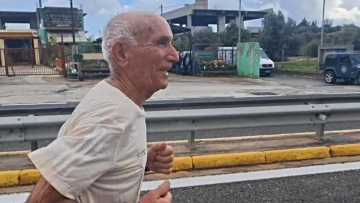Ο υπέροχος κύριος Πλούταρχος έτρεξε 42 χλμ. για... πλάκα στα 89 του χρόνια (vid)