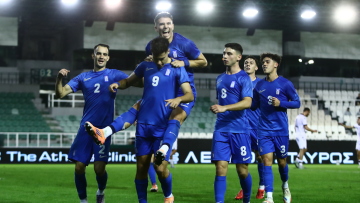 Καλπάζει για την πρόκριση στο Euro 2027 η Εθνική Ελπίδων, 3-0 την Γεωργία στη Λεωφόρο - Δείτε τα γκολ 
