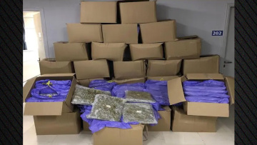 Εντοπίστηκαν πάνω από 350 κιλά κάνναβης σε νταλίκα στο λιμάνι της Ηγουμενίτσας - Συνελήφθη 58χρονος