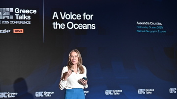 Greece Talks: Η Alexandra Cousteau για τον νέο χάρτη των ωκεανών και τον ρόλο της Ελλάδας