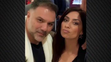 Γρηγόρης Αρναούτογλου σε Νάνσυ Αντωνίου: Σε ευχαριστώ για το ταξίδι που κάνουμε
