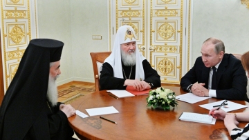 Ο Πούτιν θα τιμήσει τον Πατριάρχη Ιεροσολύμων Θεόφιλο Γ' με το Τάγμα Φιλίας της Ρωσικής Ομοσπονδίας