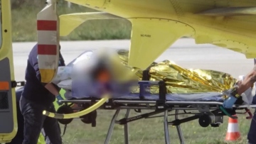 Δραματική αεροδιακομιδή 37χρονου που υπέστη έμφραγμα και εγκεφαλικό - Μεταφέρθηκε από την Κεφαλονιά στην Πάτρα