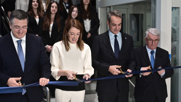 Μητσοτάκης στα εγκαίνια του  Europa Experience: Είμαστε ισχυρότεροι όταν είμαστε ενωμένοι - Μέτσολα: Είμαι υπερήφανη για την Ελλάδα