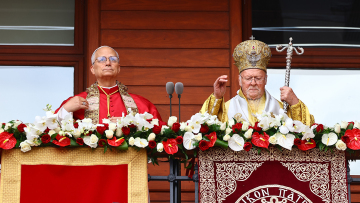 Στο Φανάρι ο Πάπας Λέων Β’ για τη θρονική εορτή της Εκκλησίας της Κωνσταντινούπολης