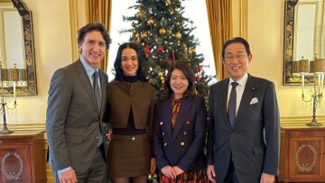 Στην Ιαπωνία η πρώτη «πολιτική εμφάνιση» της Κέιτι Πέρι στο πλευρό του Τριντό